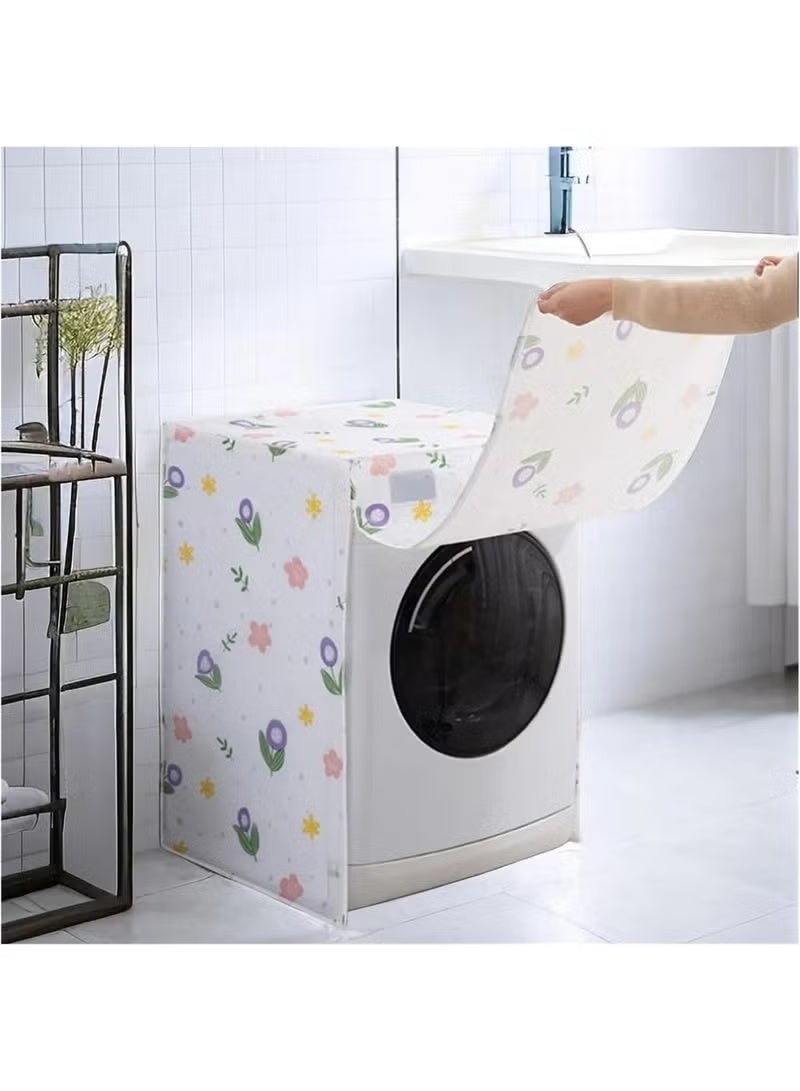 Automatic Washing Machine Cover, Waterproof And Dustproof - Dust And Scratch Resistant Perfect Protection For The Washing Machine - Image 3